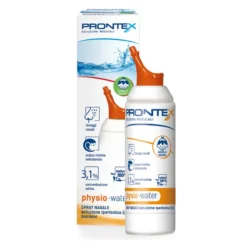 Prontex Physio-Water - Spray nasale ipertonico decongestionante per neonati e bambini, 100 ml