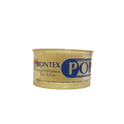 Prontex Por Cerotto In Tessuto Non Tessuto Bianco 5 m X 2,5 cm