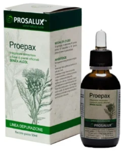 Prosalux Proepax - Prosalux gocce vegetali per la depurazione e la funzione epatica, 50 ml