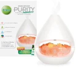 Pumilio Purity Diffusore a ultrasuoni purificante con sale dell'Himalaya, 1 diffusore