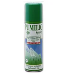 Pumilio Spray igienizzante antibatterico - Deodorante per ambienti ad azione balsamica, 200 ml