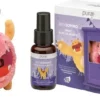Purae BenSonno Scacciamostri - Kit spray rilassante per il sonno, 75 ml e un peluche Trudi rosa