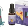 Purae BenSonno Scacciamostri - Cofanetto con spray e peluche Trudi turchese per il sonno, 75 ml