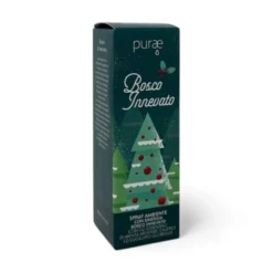 Purae Bosco Innevato - Spray per gli ambienti e i tessuti ad effetto rigenerante, 60 ml