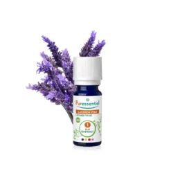 Puressentiel Olio Essenziale Lavanda Vera Bio - Integratore per i gas intestinali, 10 ml