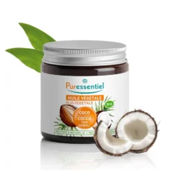 Puressentiel Olio Vegetale Cocco Bio Naturale e Protettivo, 100ml