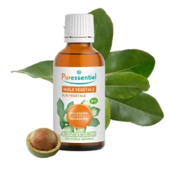 Puressentiel Olio Vegetale Macadamia Bio 100% Puro e Naturale, 50ml