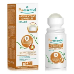 Puressentiel Roller articolazioni e muscoli - Roll-on per dolori muscolari e articolari, 75 ml