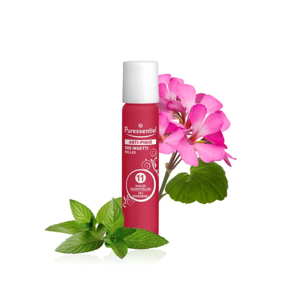 Puressentiel SOS Insetti - Roller Multi-Lenitivo BIO, 5ml