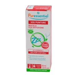 Puressentiel SOS Punture - Miscela di oli essenziali repellente per le zanzare, 30 ml