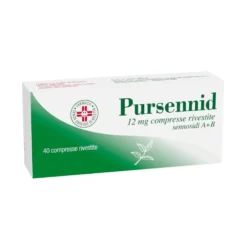Pursennid Lassativo Stimolante Intestino Stitichezza Occasionale, 40 compresse