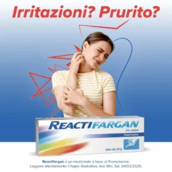 Reactifargan Crema Per Punture d'Insetti, 20g