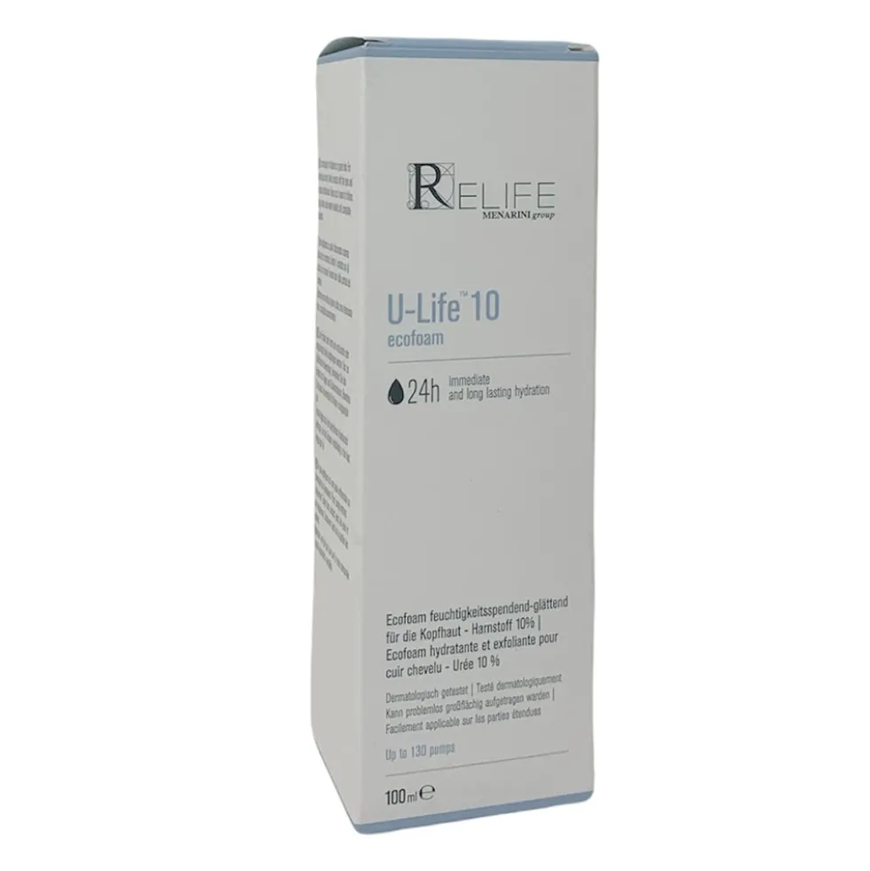Relife U-life - 10 Ecofoam Idratante Levigante Cuoio Capelluto, 100ml