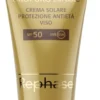 Rephase Oropuro 24K Gold - Crema Solare Protezione Antietà Viso SPF50, 50ml