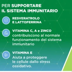 Resvis Forte XR Integratore Sistema Immunitario, 12 compresse eff