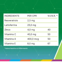 Resvis Junior XR Integratore Sistema Immunitario, 12 bustine