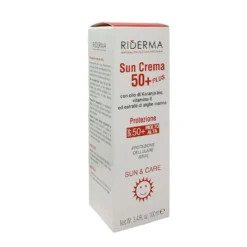 Riderma Sun - Crema SPF50+ Plus Protezione molto alta, 100ml