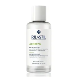 Rilastil Acnestil Micropeeling - Lozione esfoliante per la pelle a tendenza acneica, 100 ml