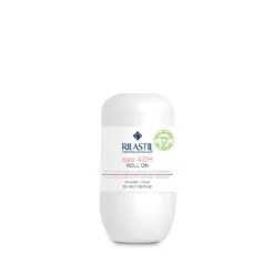 Rilastil Deo Roll-On 48h - Deodorante roll-on per pelle sensibile Emolliente e Antitraspirante, 50 ml