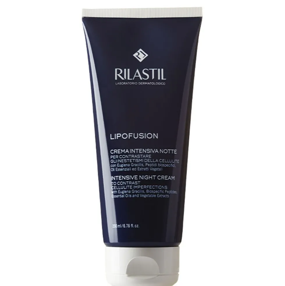 Rilastil Lipofusion - Crema Intensive Notte Anti-Cellulite, 200ml