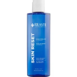 Rilastil Skin Reset - Acqua micellare detergente e struccante per viso e occhi, 400 ml