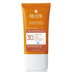 Rilastil Sun System - Crema Velluto PPSPF30 Velvet Touch Pelli Sensibili, 50ml