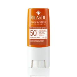 Rilastil Sun System - Stick Transparent SPF50+ Solare Zone Sensibili, 8.5ml
