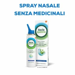 Rinazina Aquamarina Spray Nasale Isotonico Intenso Lavaggio Nasale, 100ml
