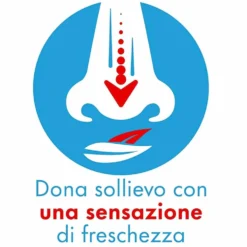 Rinazina Aquamarina - Spray nasale ipertonico all'eucalipto per il naso chiuso, 20 ml