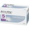 Roche Accu-Chek Accu-Fine 31G x 5 mm - Aghi sterili per penne da insulina, 100 pezzi