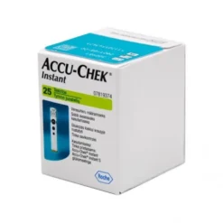 Roche Accu-Chek Instant - Strisce reattive per la misurazione della glicemia, 25 strisce