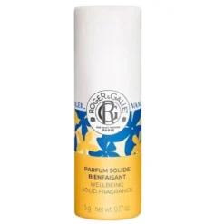 Roger & Gallet Vanille Soleil - Profumo solido alla vaniglia per la pelle sensibile, 5 g