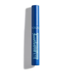 Rougj 3 in 1 Mascara Waterproof Volumizzante Allungante e Incurvante, 12.5ml