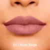 Rougj Matita Labbra Waterproof 01 Nude Beige - Matita labbra per un contorno preciso, 1 matita