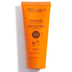 Rougj Solare - Crema solare SPF 30 ad alta protezione per il viso e il corpo, 100 ml