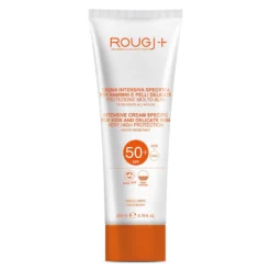 Rougj Solare Kids - Crema solare ad altissima protezione Spf 50+ per i bambini, 200 ml