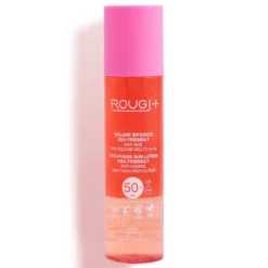 Rougj Solare Spray Bifasico SPF50+ - Protezione solare per viso e corpo ad azione anti-età, 200 ml