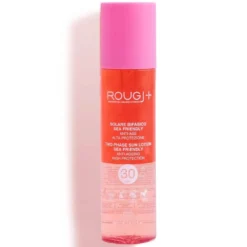 Rougj Solare spray bifasico SPF 30 - Spray per la protezione solare e l'azione anti-età, 200 ml