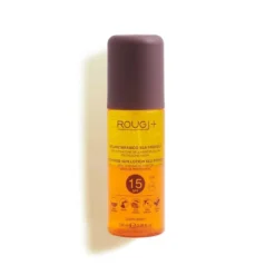 Rougj Solare Spray Bifasico SPF15 - Spray solare per il corpo con attivatore di melanina, 100 ml