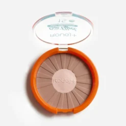Rougj Sun Effect 02 - Terra abbronzante con illuminante e SPF 15 per un viso radioso, 18 g