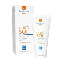 Roydermal Chitosol Crema Solare Foto-protettiva Idratante SPF50+ , 50ml