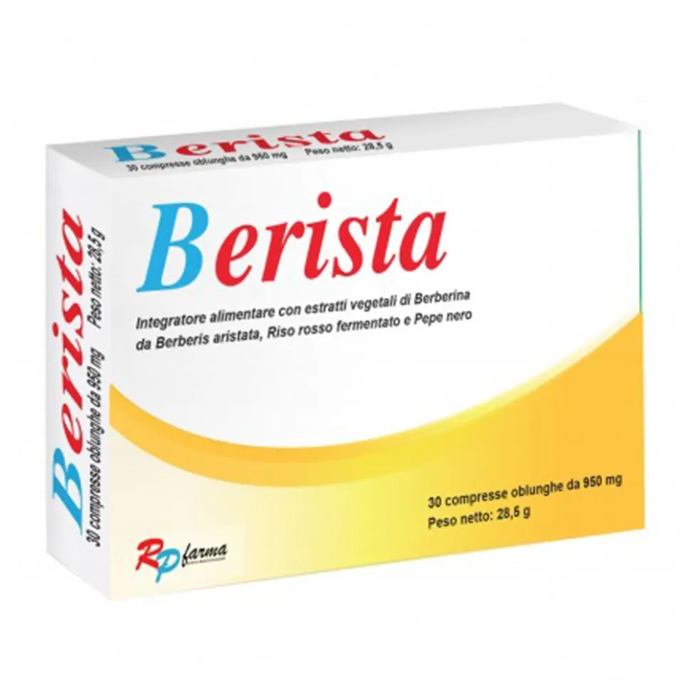 RP Farma Berista Integratore Alimentare, 30 Compresse