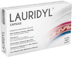 Rpf Lauridyl - integratore alimentare per la funzione cardiaca e il microcircolo, 20 capsule