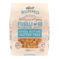 Rummo Senza Glutine - Fusilli N.48 Pasta di Riso integrale e Mais, 400g