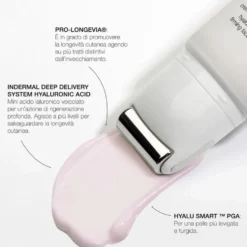 RVB Face Sculpt Hydra Boost - Roller-crema idratante per viso e collo con acido ialuronico, 50 ml