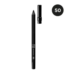 RVB Lab Matita Occhi Resistente all'Acqua N. 50 Nero - Matita per occhi a lunga tenuta, 1,2 g