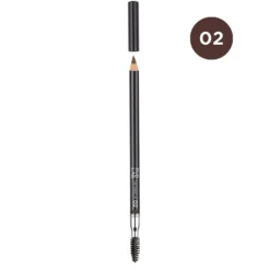 RVB Lab Matita sopracciglia 02 marrone - Matita a lunga tenuta per riempire le sopracciglia, 1,08 g