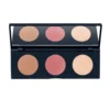 RVB Lab Urban Trio Palette 327 - Palette viso con fard, terra e illuminante, 3 polveri da 2,5 g