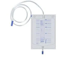 Safety Sacca Da Letto Per Raccolta Urina Con Scarico Tubo 130 cm 1 Pezzo