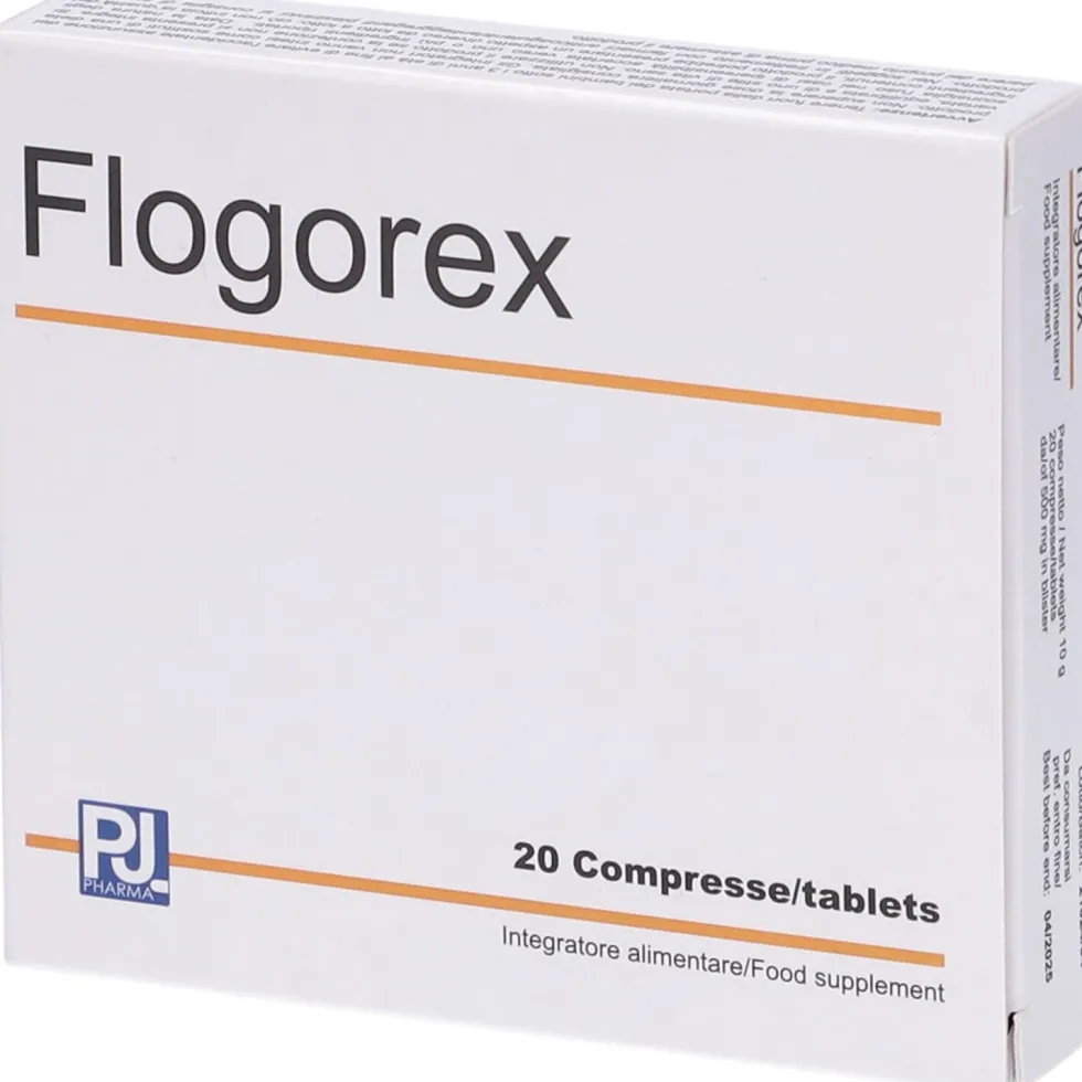 Sage Pharma Flogorex - Integratore antinfiammatorio per il microcircolo, 20 compresse
